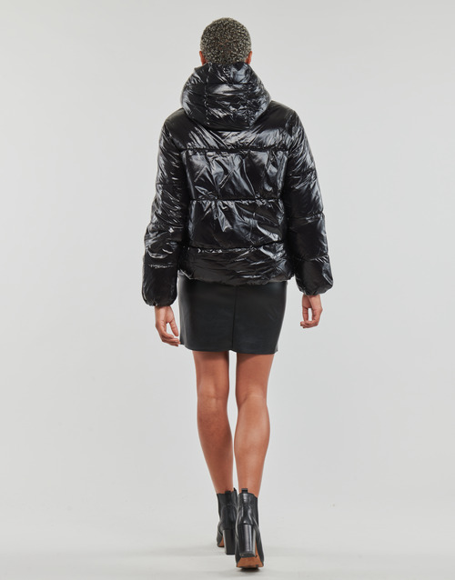 Vila - VIBUDA L/S HOODED JACKET - Noir