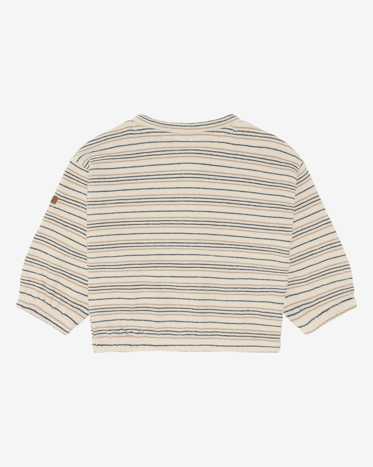 Genser Baby – Terrystoff i Øko Bomull | HCSigurt Fine striped knit
