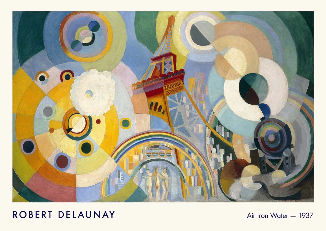 Air Iron Water von Robert Delaunay