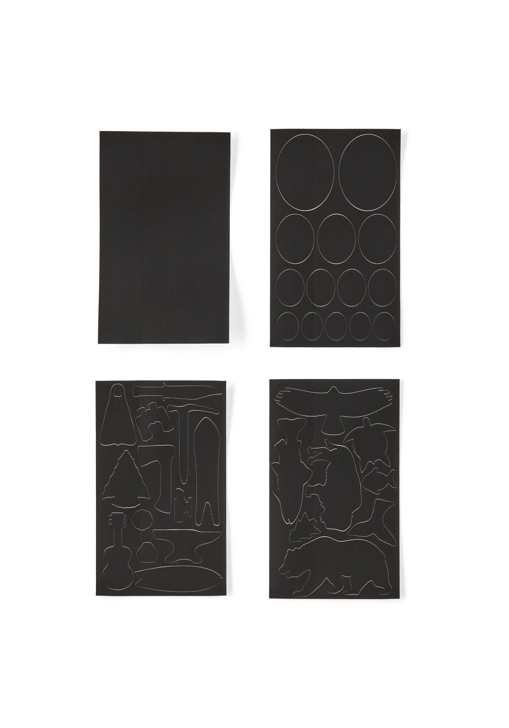 Patagonia Reparaturset Worn Wear Patch Kit Black