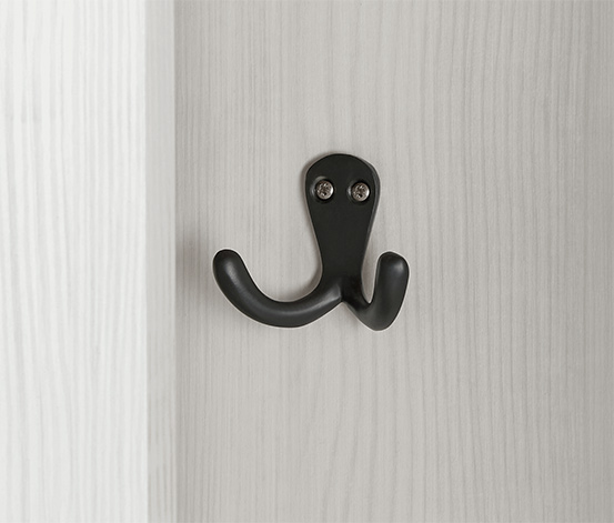 Multifunktionale Garderobe