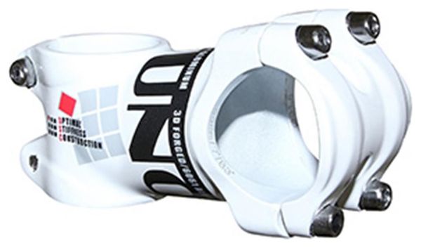 POTENCE ROUTE UNO U1 ALU 6061 BLANC REVERSIBLE 7° 31 8 L 120mm