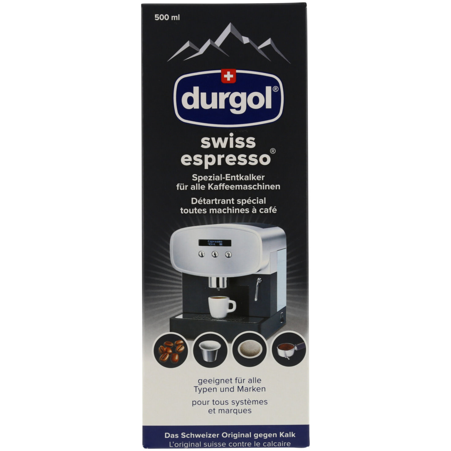Durgol Swiss espresso Spezialentkalker für alle Kaffemaschinen