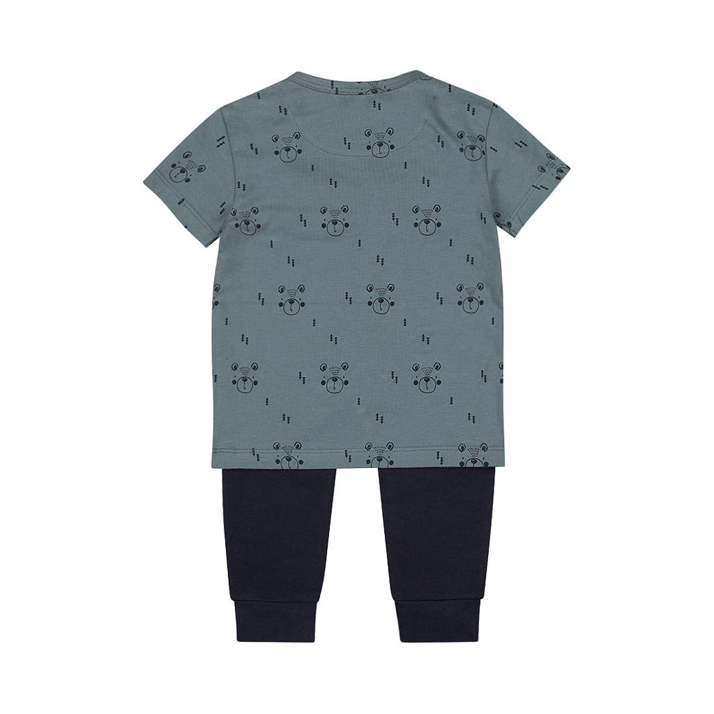 Dirkje pyjama blauwgroen