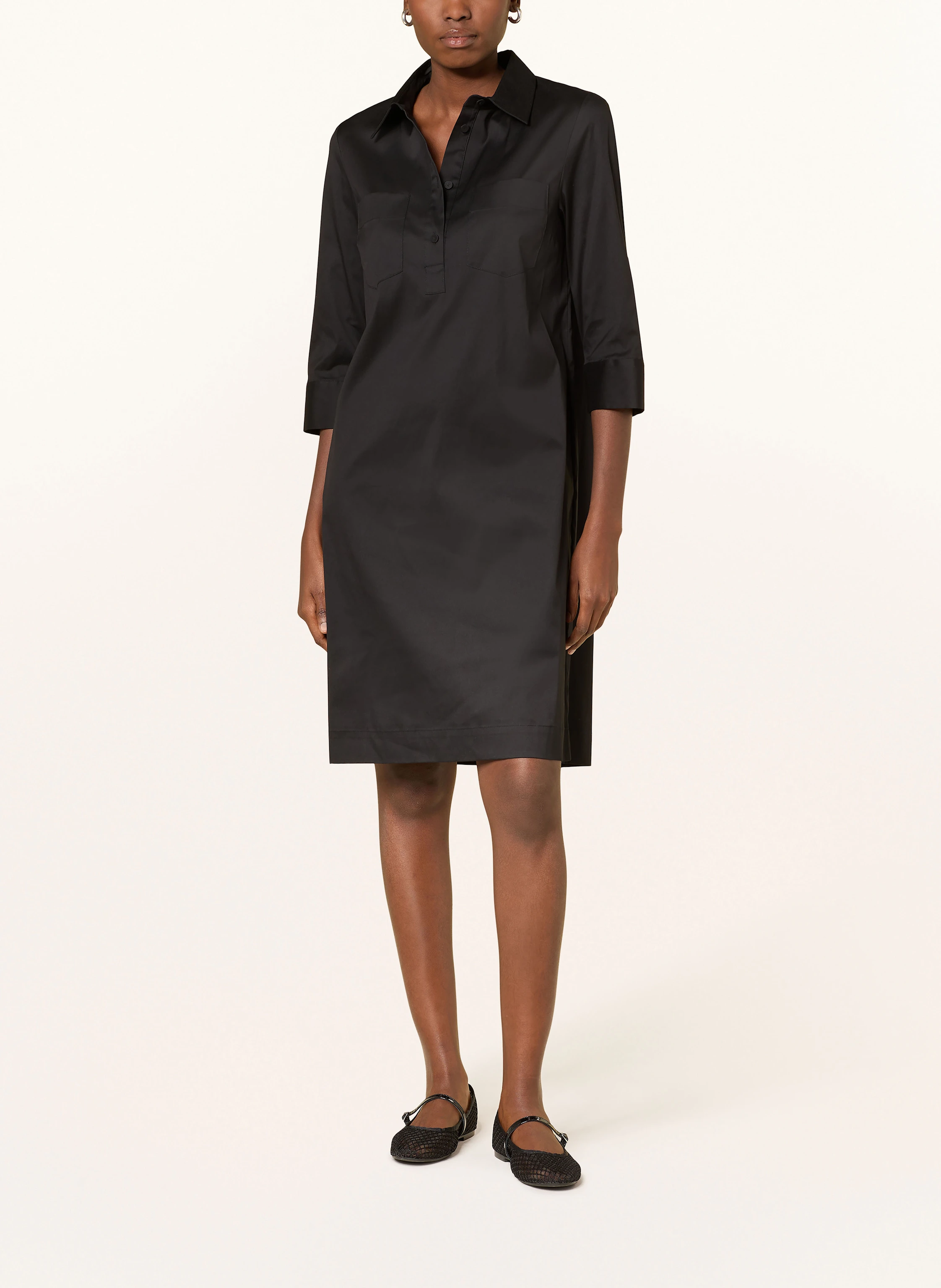 windsor. Hemdblusenkleid mit 3/4-Arm
