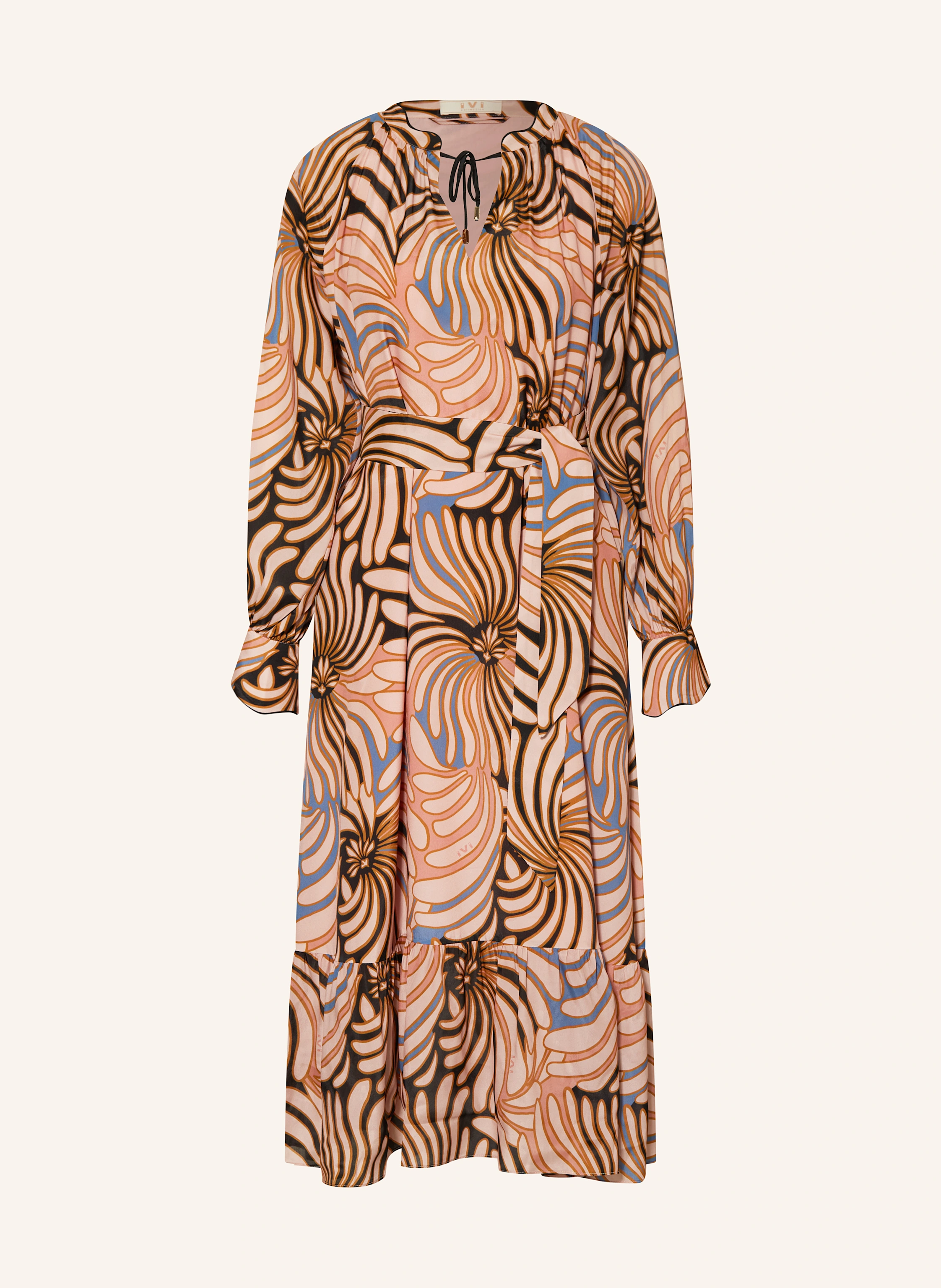 IVI collection Kleid mit Seide