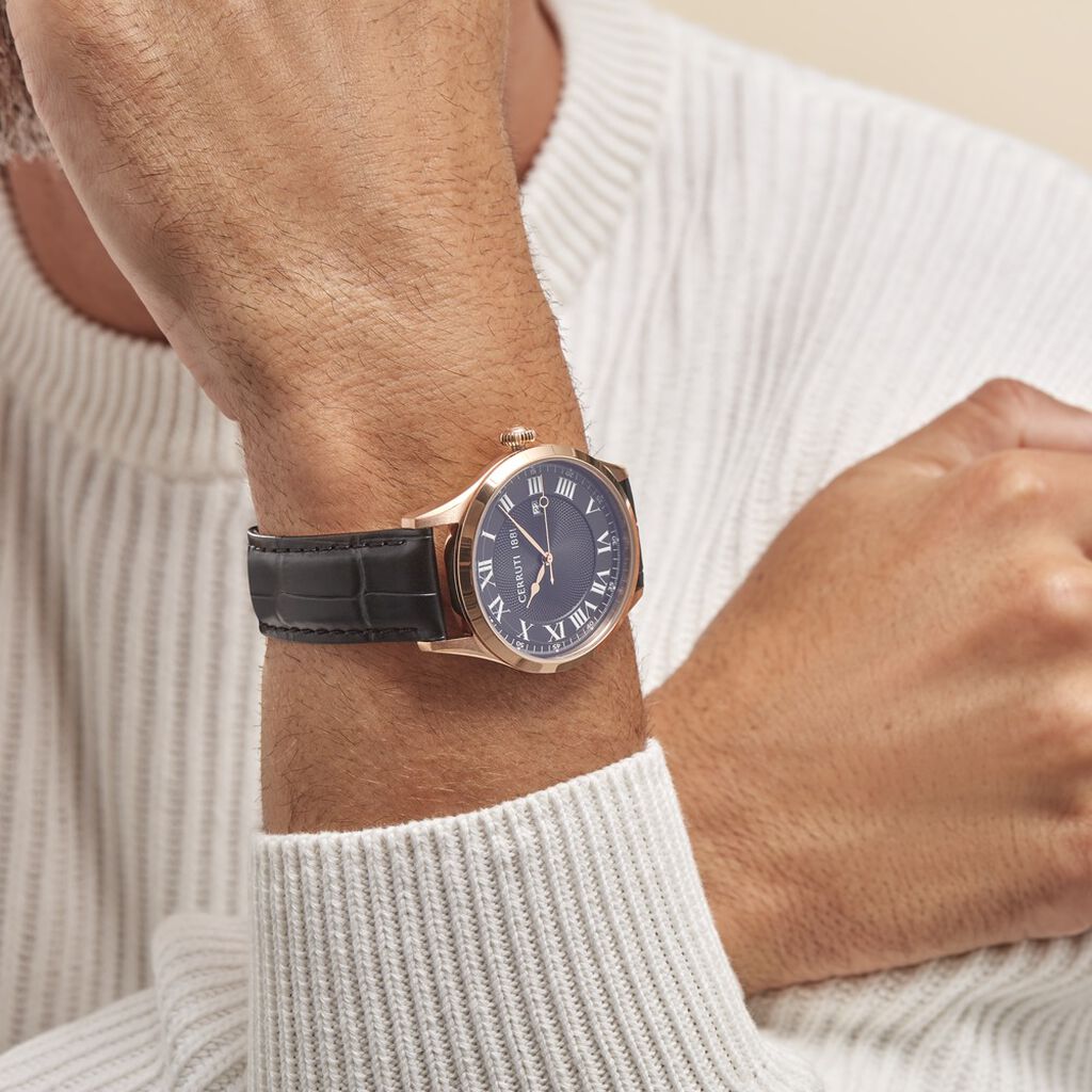 Montre Cerruti Torcegno Master Noir