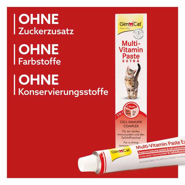 Gimpet Multi-Vitamin-Extra Paste für Katzen, 100 g
