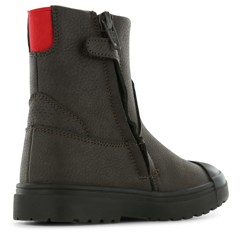 Shoesme donkerbruine warmgevoerde boot Microleer | Sale