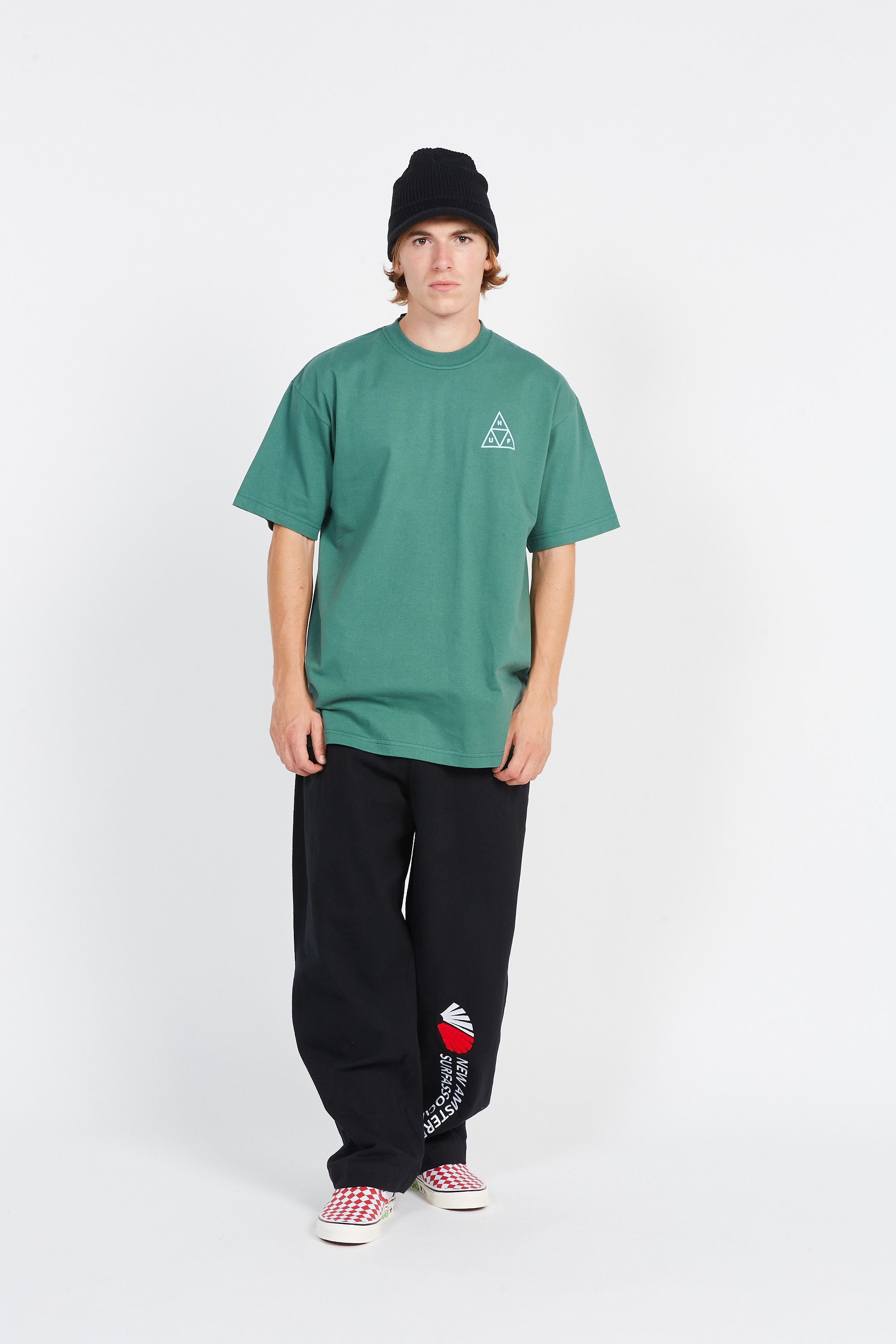 HUF T-shirt  HUF SET TT SS Vert