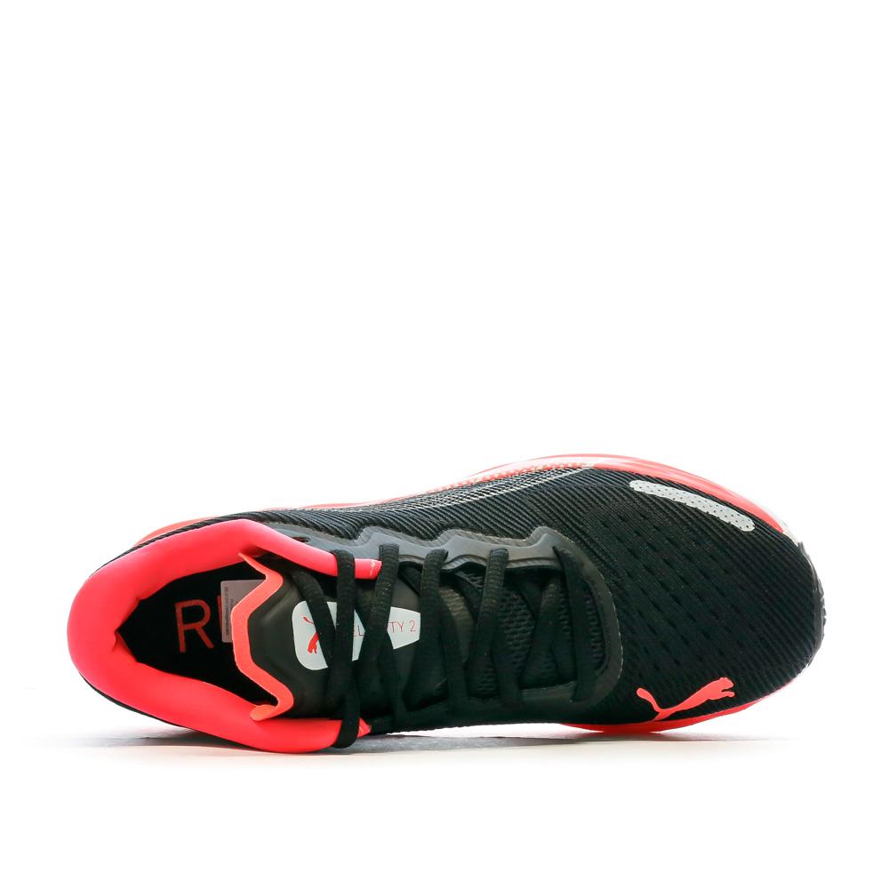 Puma Chaussures de Running Noir/Rose/Blanc Femme Puma Velocity Nitro 2