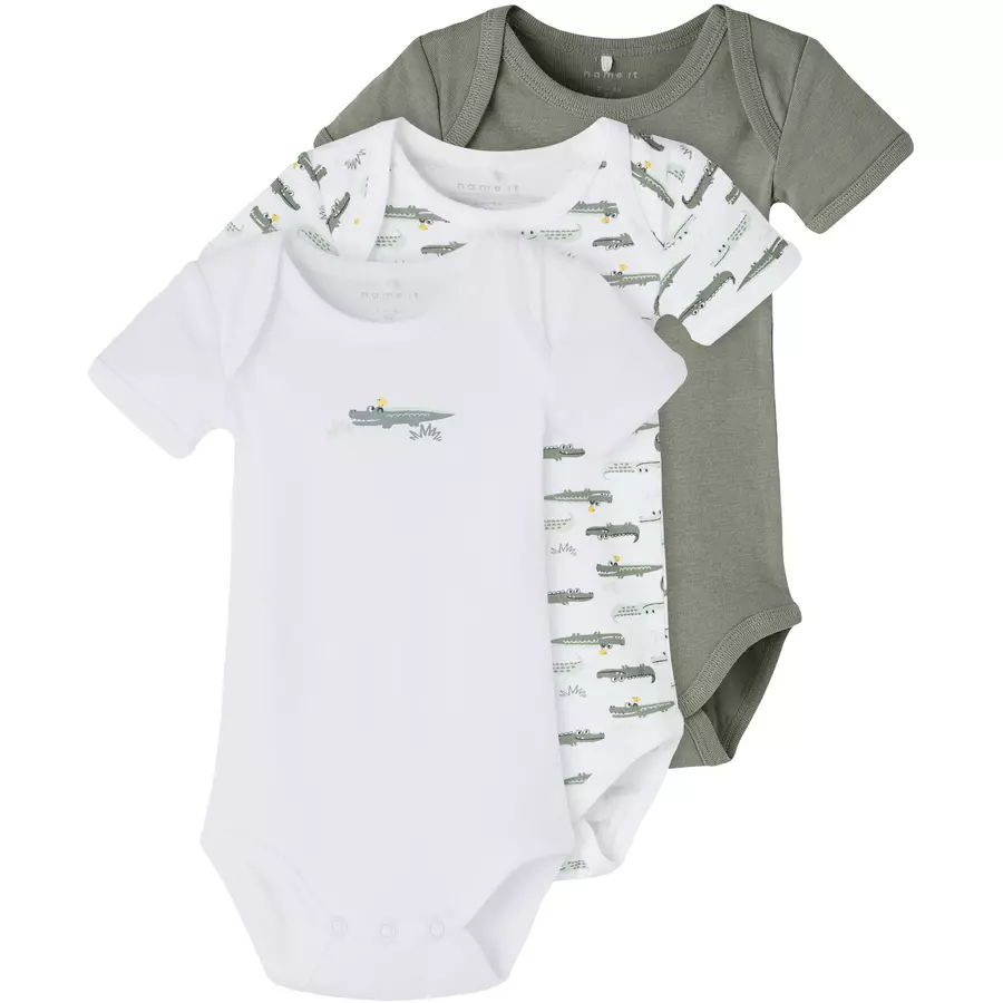 name it Body 3er Agave Green Crododile