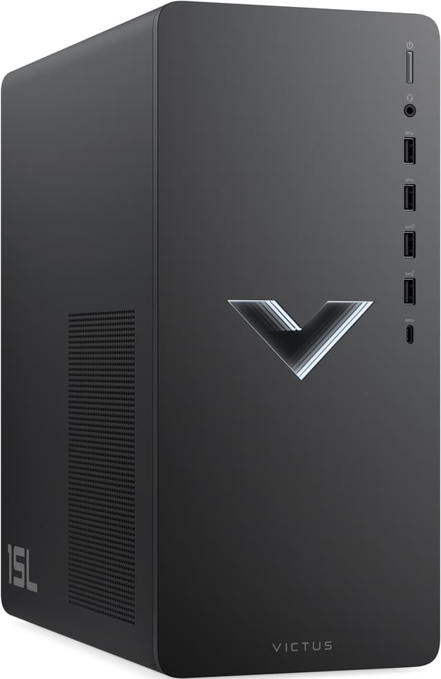 HP Victus 15L gaming desktop R5-5/8/512/RX6400