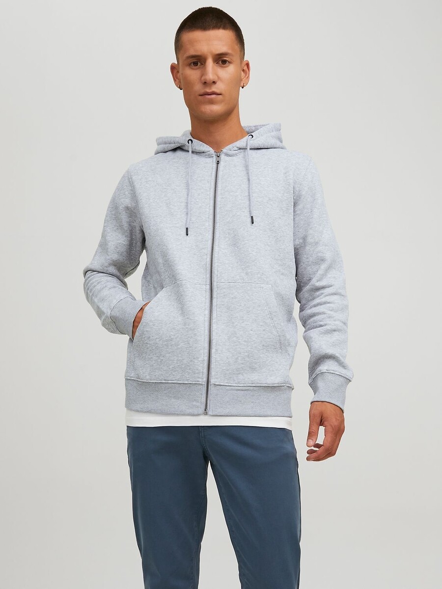 JACK & JONES<br>Moletom com zíper