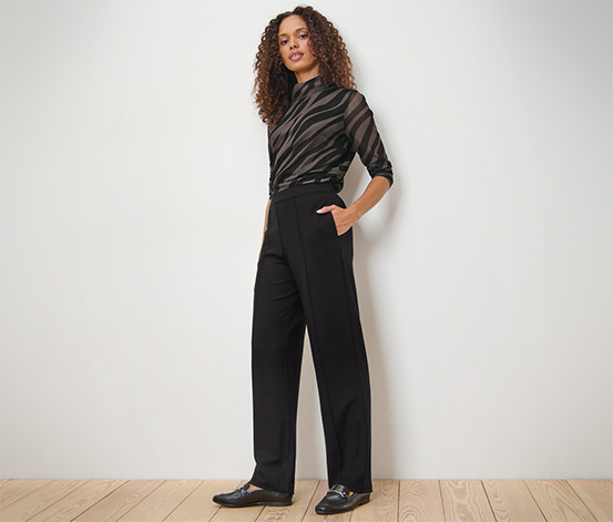 Jerseyhose mit Biese
