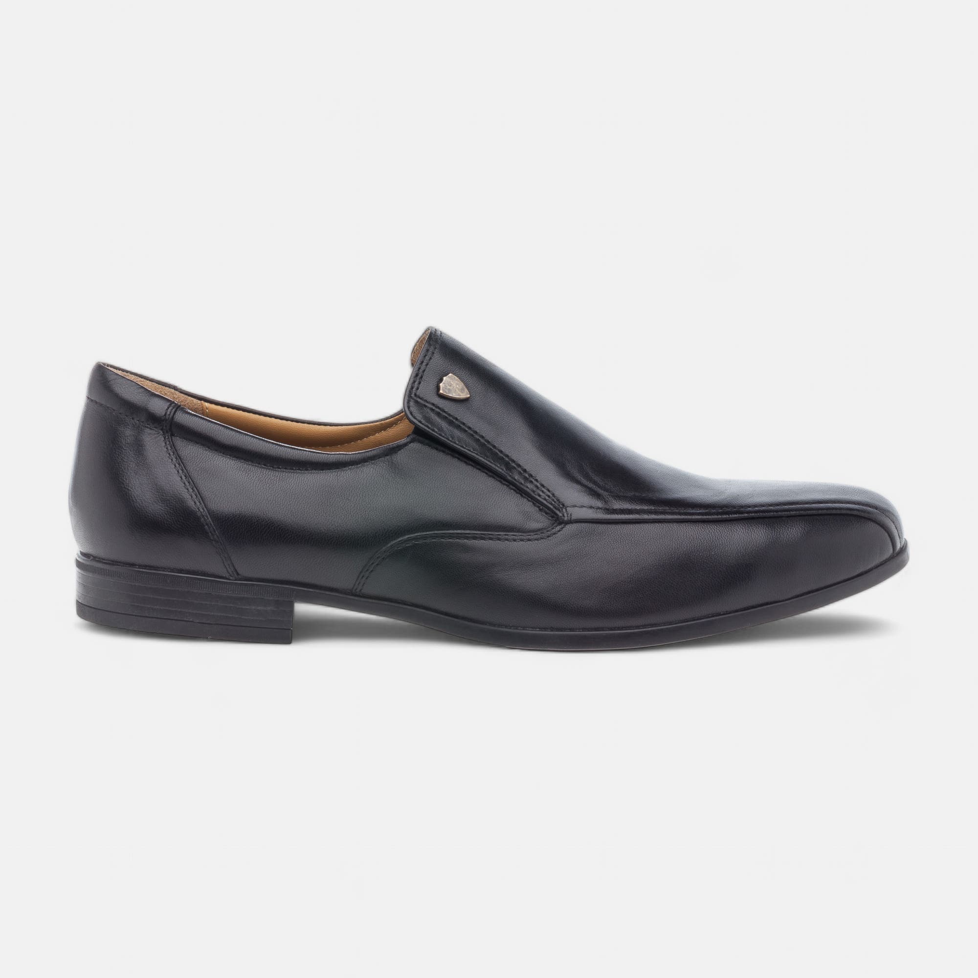 Mocassins Homme en cuir noir