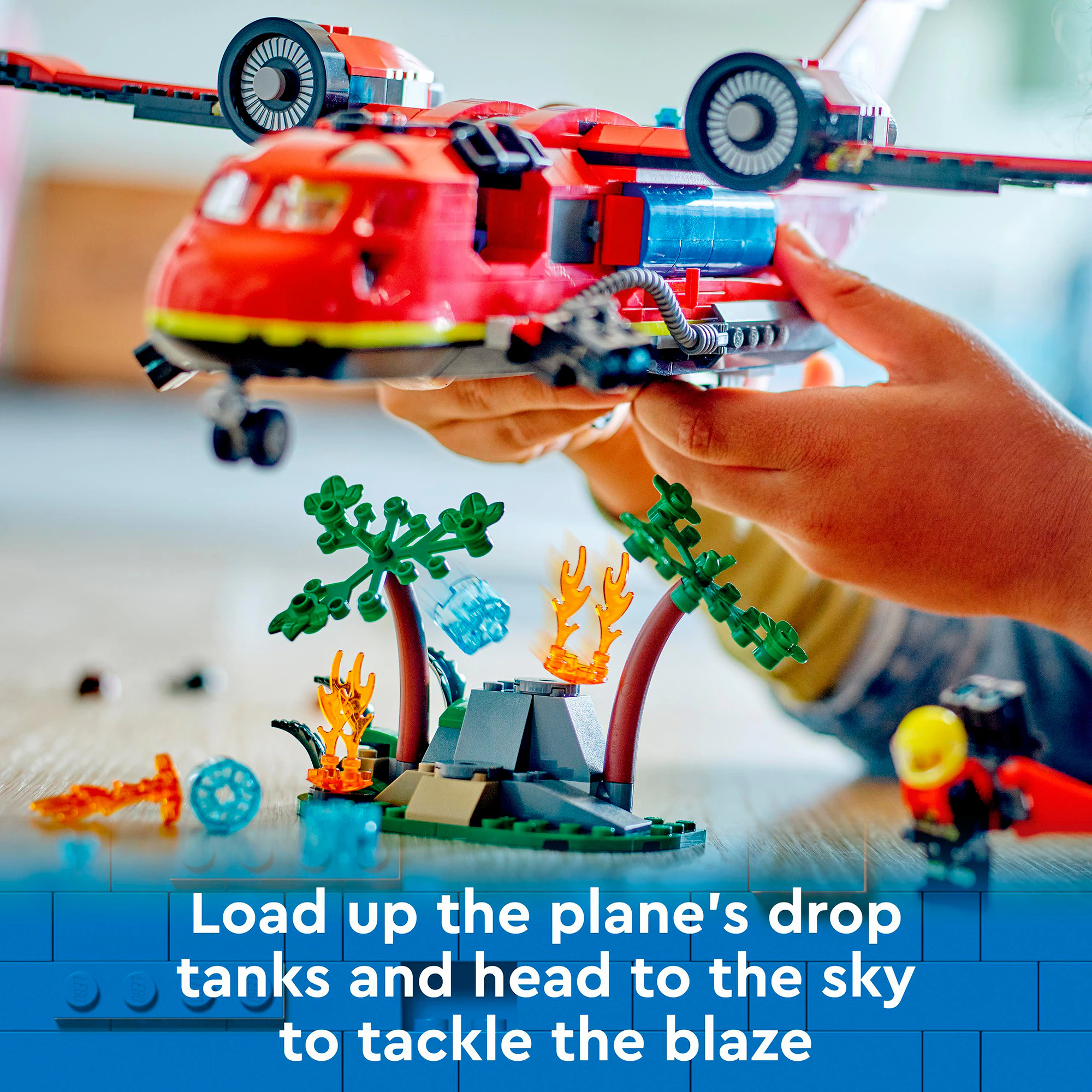 LEGO Konstruktionsspielzeug City Löschflugzeug