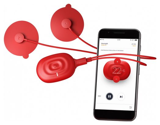 Electrostimulateur Therabody PowerDot Uno 2.0 Rouge