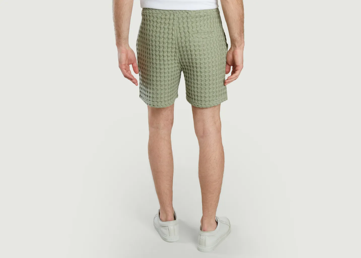 Short en Coton Gaufré Porto OAS company