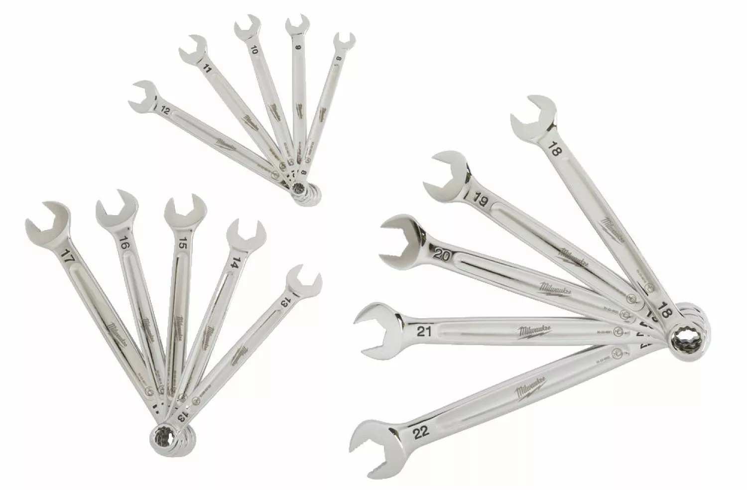 Milwaukee 4932464258 15pc Metric Steeksleutel Set