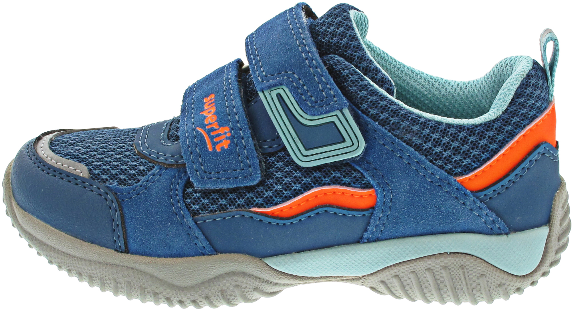 Superfit STORM Kletthalbschuh blau