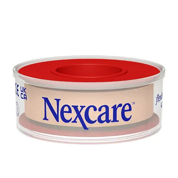 Curativo têxtil macio Nexcare™ 4,2 m x 12,5 mm - Pacote com 1 rolo