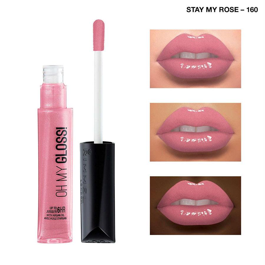 Rimmel London Oh My Gloss! 160 Stay My Rose 6,5ml