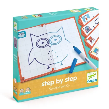 Djeco Lernspiele: Step by step - Symetrie