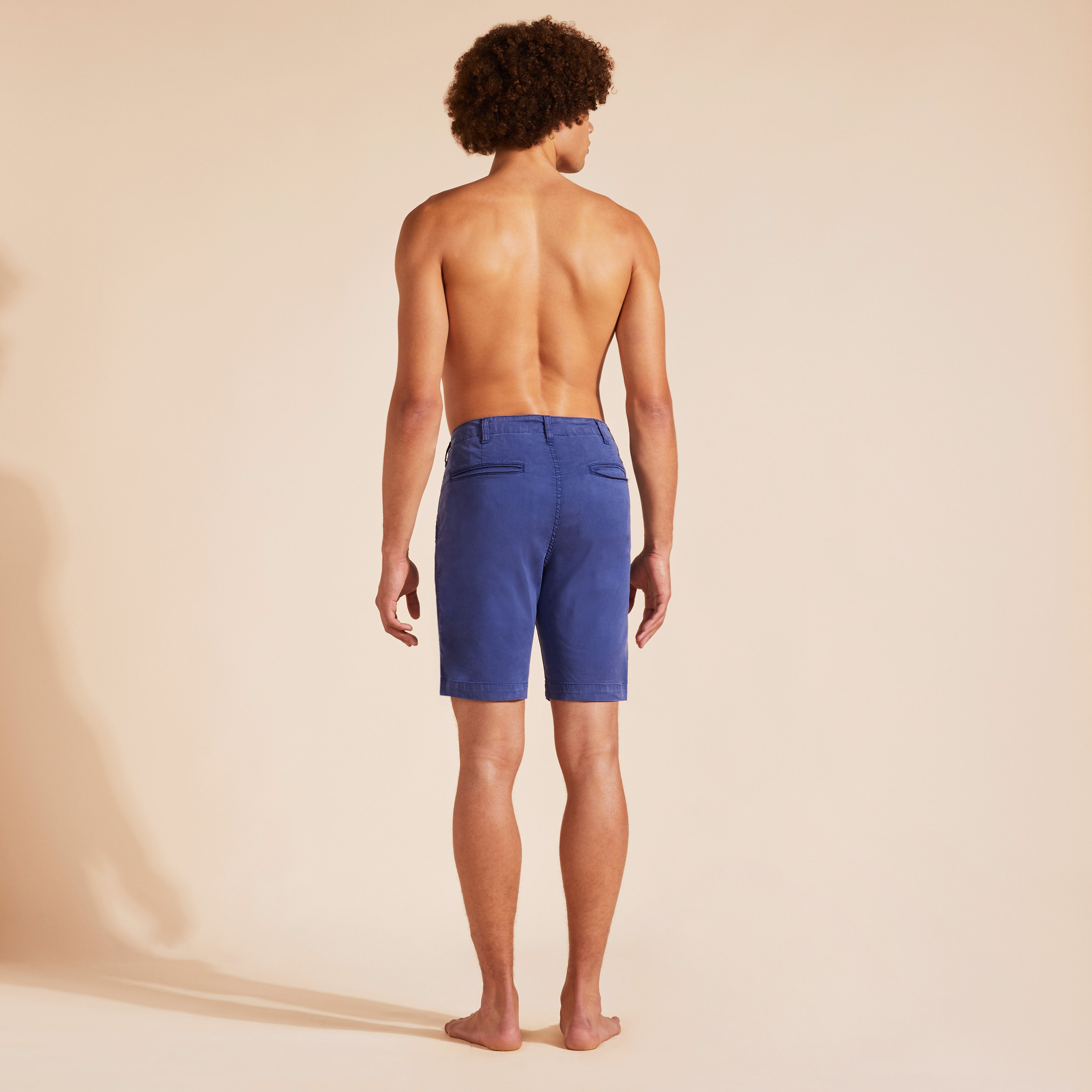 Bermuda en Tencel Homme Uni | Short Homme Vilebrequin