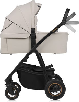 Lionelo Amber Plus 3-in-1 Kombivogn, Beige Sand