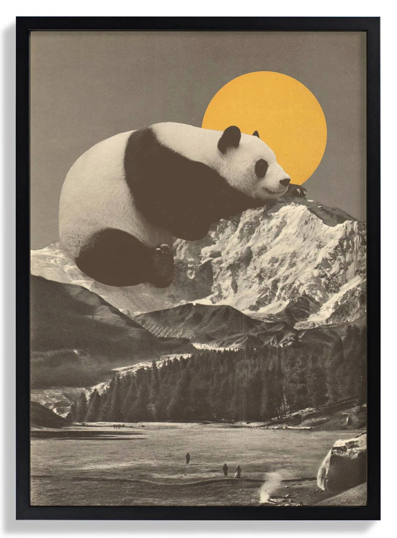 Riesiger Panda-Nap von Florent Bodart
