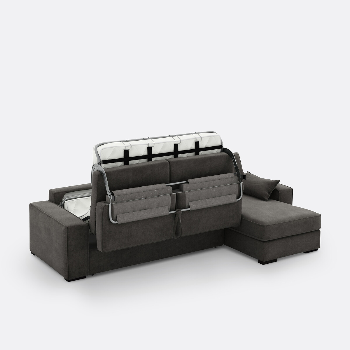 LA REDOUTE INTERIEURS<br>Sofá-cama de canto, poliéster, Bultex Cécilia