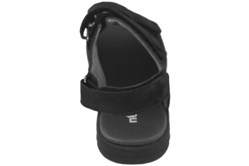 NEW FEET SORT SANDAL I OLIERET SKIND