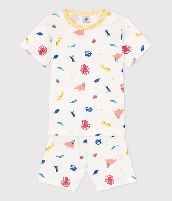 Pyjacourt phosphorescent en coton enfant