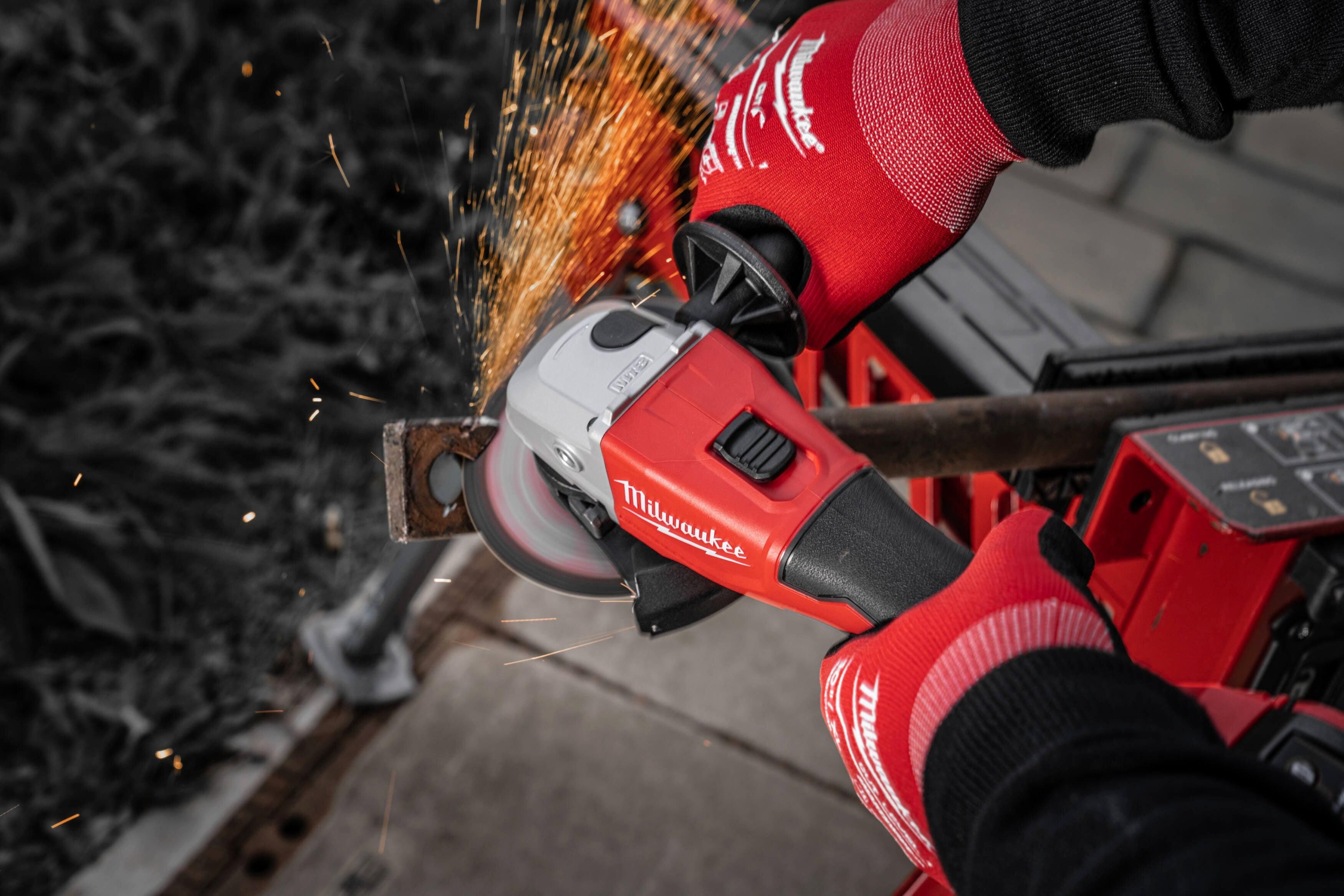 Milwaukee M18™ BLSAG125X-0 125mm Accu Haakse Slijper 18V Basic Body - 4933492643