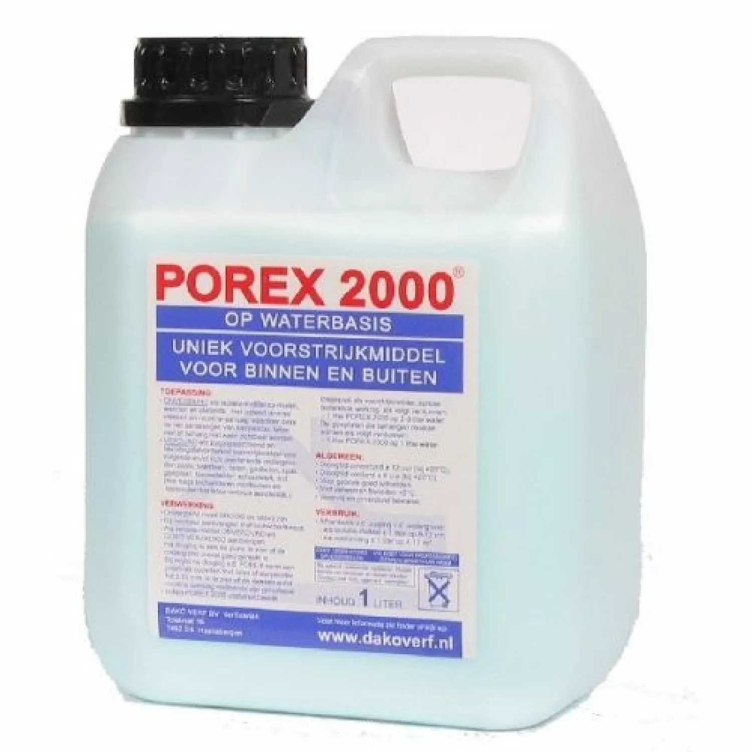 Porex 2000 voorstrijk - 1L
