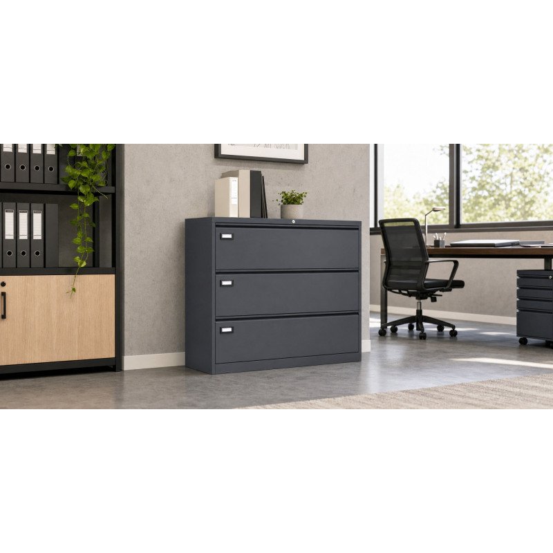 Crédence monobloc Pro G. 3 tiroirs L 120 cm