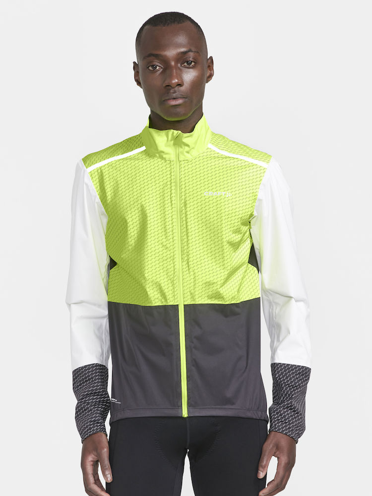Craft Adv Hydro Lumen Cykeljakke, Flumino-Ash White