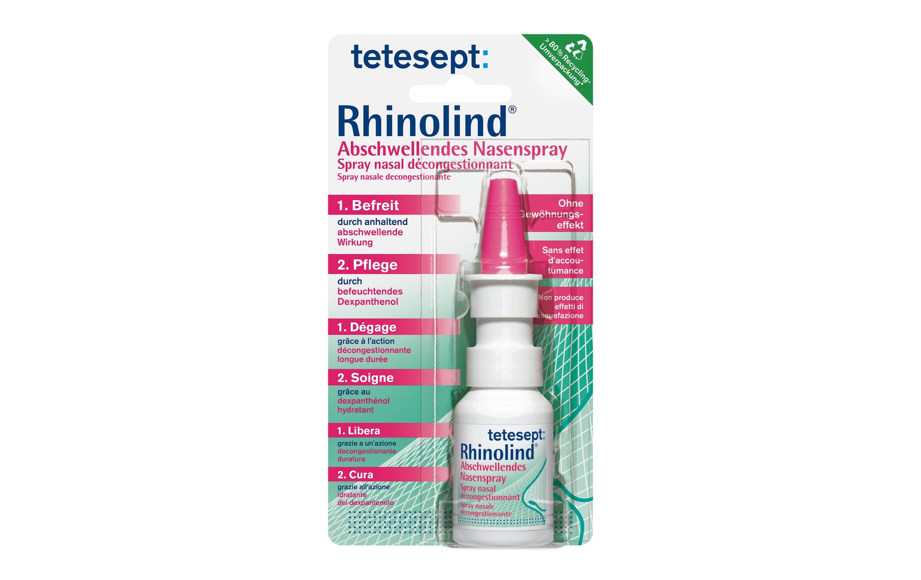 Rhinolind Abschwellendes Nasenspray 20 mlNasenspray mit abschwellender Wirkung