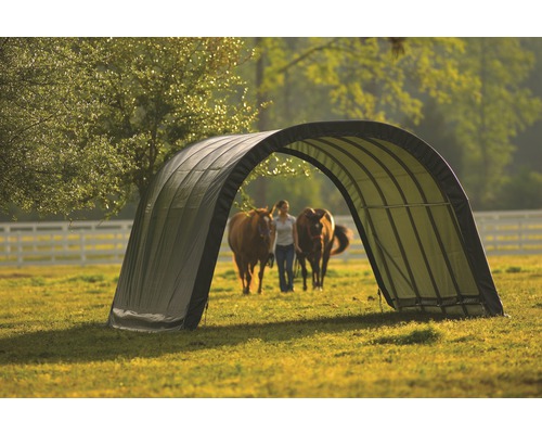 ShelterLogic weidetent 370 x 670 cm groen