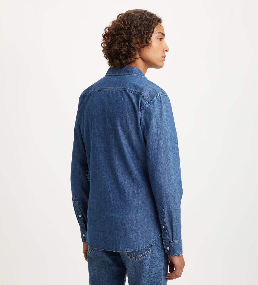 Camisa Levi's Battery Housemark Azul