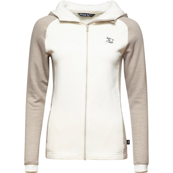 Chillaz Gerntal Zip Hoodie Beige / White Damen