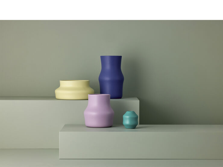 Gense Vase Dorotea 18 x 19,5 cm Lilac Purple Keramik Lilac purple