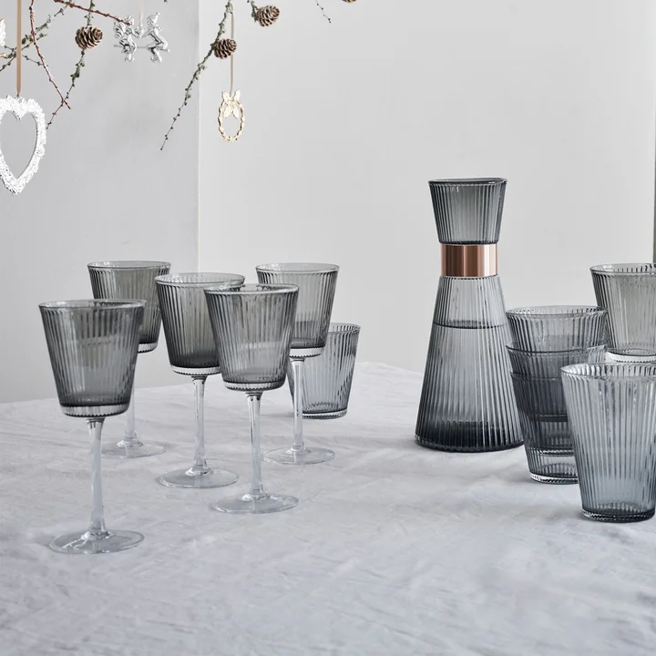 Rosendahl - Grand Cru Wasserglas, 36 cl, smoke (2er-Set)
