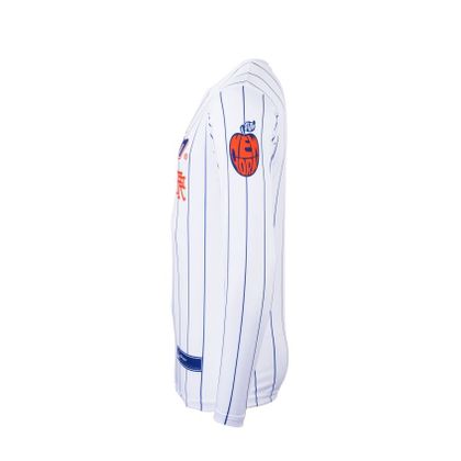 Maillot cross Pull-in RACE 2025 - Blanc / Orange