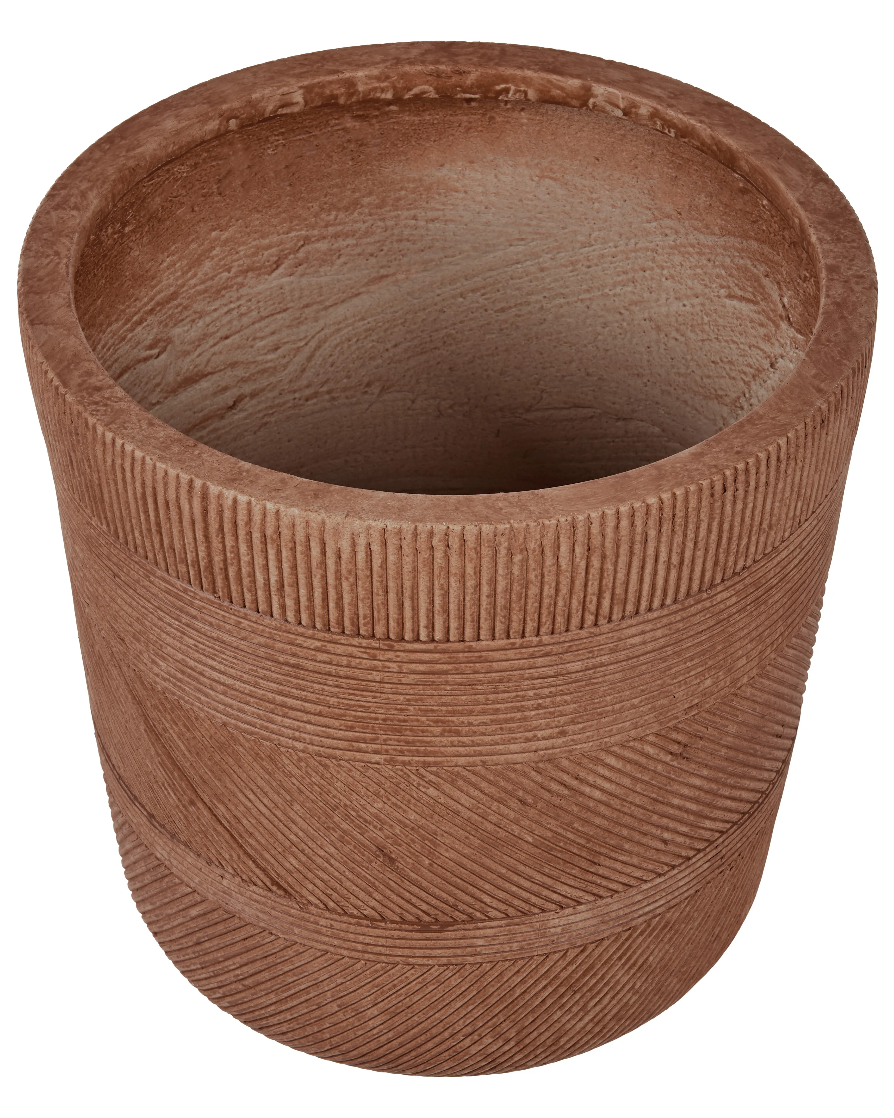 Bloempot VOULA 36 cm Goudbruin