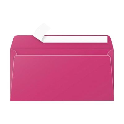 Pollen - 20 Enveloppes - 110 x 220 mm - 120 g/m² - rose framboise