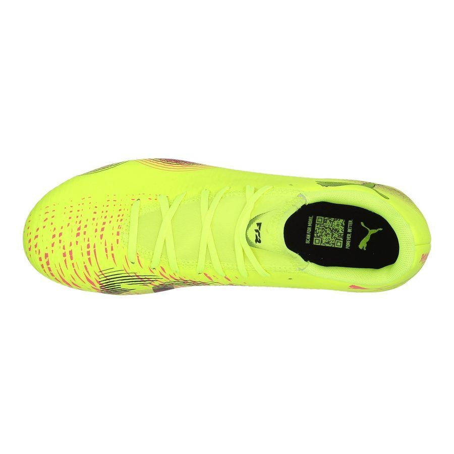 PUMA Future 8 Play FG/AG Audacity - Jaune/Noir/Sun Struck Femme