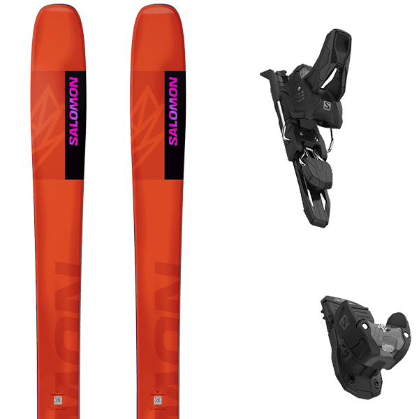 Pack ski SALOMON QST 106 + Fix