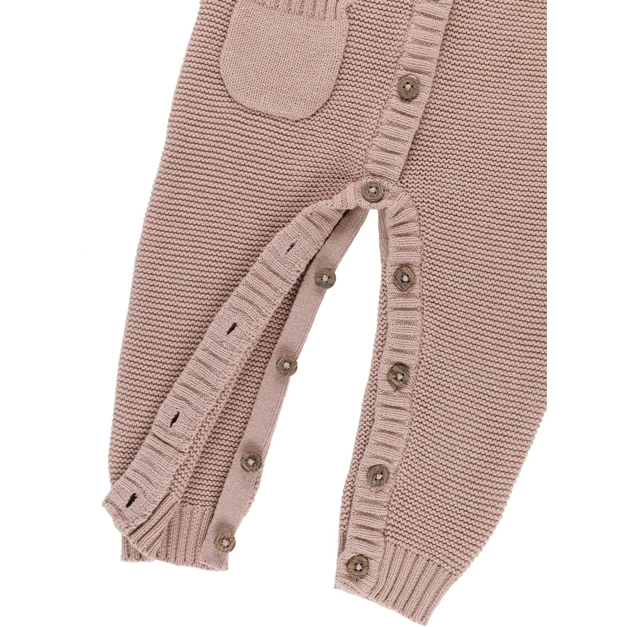 kindsgard Strickoverall strikka Grobstrick rosa